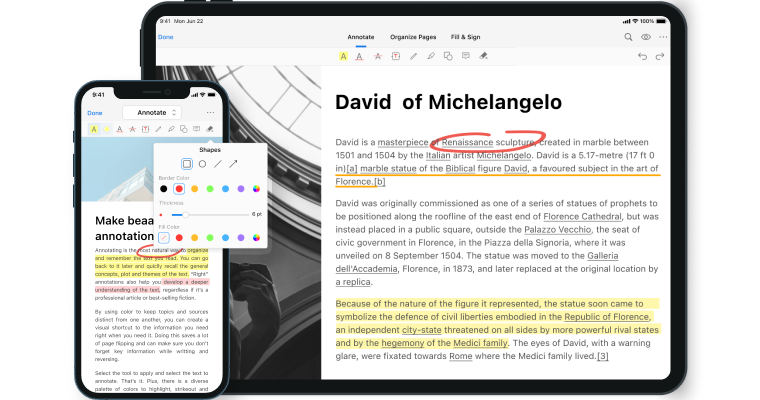 PDFio Annotate PDF